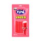 Bala de Gelatina Fini Tubes Regaliz Morango 80g