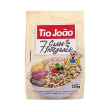 Arroz Tio João 7 Grãos Integral + Quinoa 500g