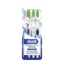 Escova Dental Oral-B Ultrafino Detox 3 unidades