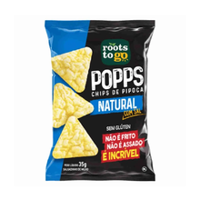 Pipoca Chips Roots To Go Natural Com Sal 35g