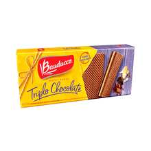 Biscoito Wafer Bauducco Triplo Chocolate 140g