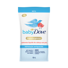Sabonete Líquido Dove Baby Hidratação Enriquecida Refil 180ml