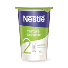 Iogurte Natural Nestlé Desnatado 160g