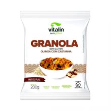 Granola Vitalin Quinoa/Castanhas Sem Glúten 200g