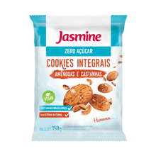 Cookies Jasmine Castanhas e Amêndoas Zero Açúcar 150g