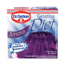 Gelatina Em Pó Dr. Oetker Amora Diet 12g