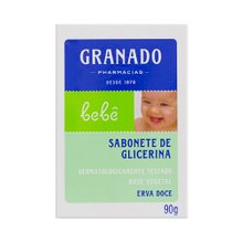 Sabonete Infantil Granado Glicerina Erva Doce 90g