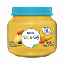 Papinha Naturnes Nestlé Frutas Tropicais 120g
