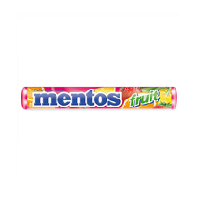 Bala Mentos Stick Frutas 37,5g