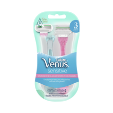 Aparelho Feminino Gillette Venus 3 Sensitive Com 2 Unidades