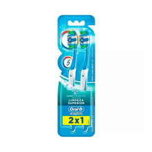 Escova Dental Oral-B Complete 5 Ações de Limpeza 40 Macia Com 2 Unidades