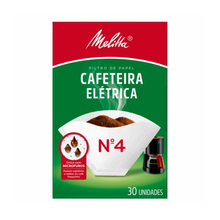 Coador de Papel Melitta Para Cafeteira Elétrica N. 4