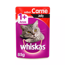 Ração Úmida Para Gatos Whiskas Jelly Carne 85g