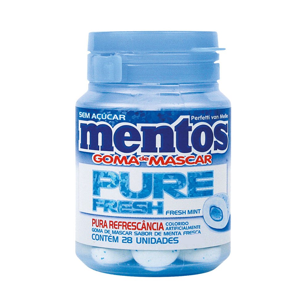 Goma De Mascar Mentos Pure Fresh Mint 56g 6075