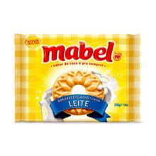 Biscoito Amanteigado Mabel Leite 330g