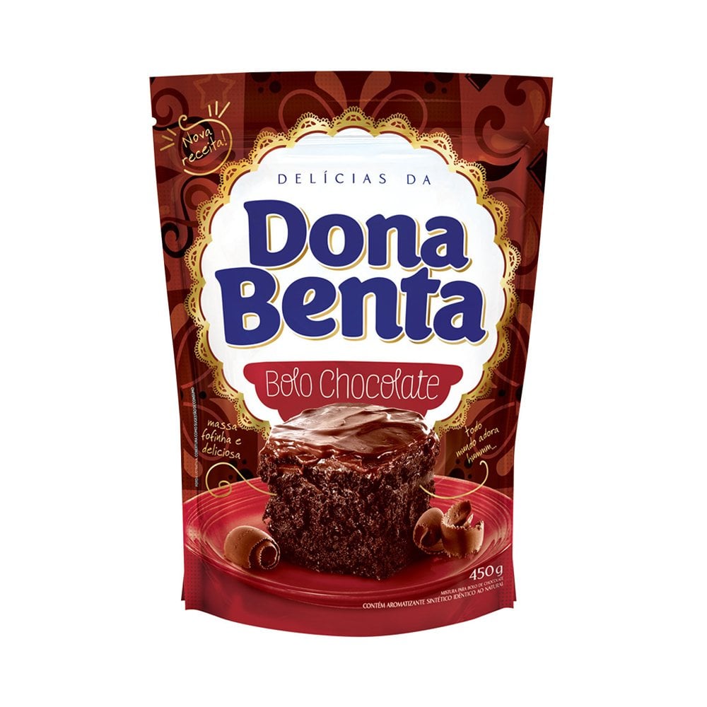 Mistura Para Bolo Dona Benta Chocolate 450g | Supermercados Pague Menos