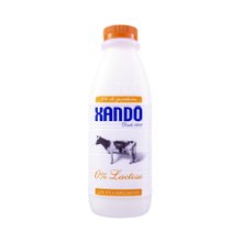 Leite Pasteurizado Semi-Desnatado Xandô Tipo A Sem Lactose 1l