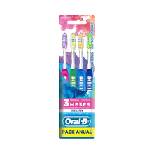 Escova Dental Oral-B Indicator Color Collection Com 4 Unidades