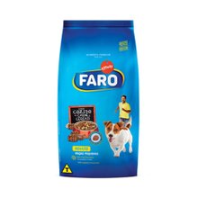 Ração Para Cães Adultos Pequenos Faro Carne e Cereais 10,01kg