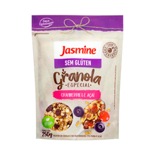 Granola Jasmine Cranberries e Açaí Sem Glúten 250g