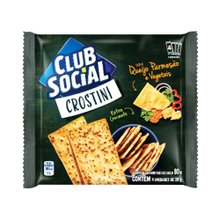 Biscoito Club Social Crostini Queijo Parmesão/Vegetais 80g