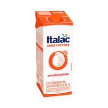 Leite Semi-Desnatado Longa Vida Italac Zero Lactose 1l