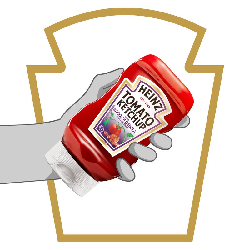 Ketchup Heinz Bacon Com Cebola Caramelizada 397g Supermercados Pague