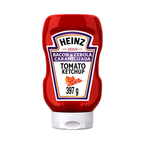 Ketchup Heinz Bacon Com Cebola Caramelizada 397g Supermercados Pague