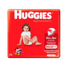 Fralda Huggies Supreme Care XG Com 52 Unidades
