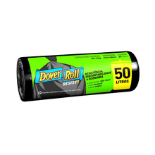 Saco Para Lixo Dover Roll Resist 50l Com 20 Unidades