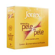 Preservativo Jontex Com 2 Pele/Pele