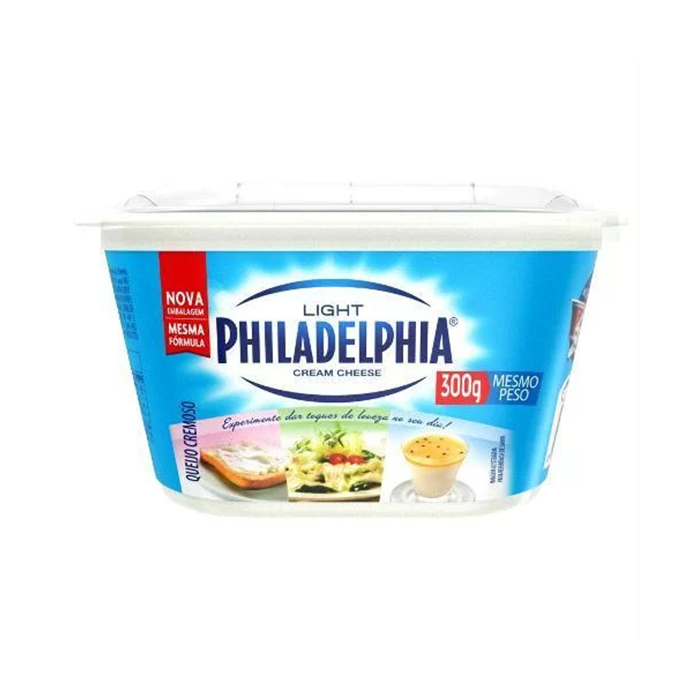 Cream Cheese Philadelphia Light 300g Supermercados Pague Menos