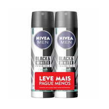 Desodorante Nivea Aero Masculino Leve + Pague - Black&White Fresh 150ml