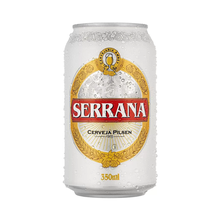 Cerveja Serrana Pilsen Lata 350ml