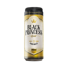 Cerveja Black Princess Gold Puro Malte Lata 350ml