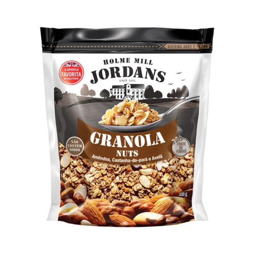 Granola Jordans Nuts 400g Supermercados Pague Menos