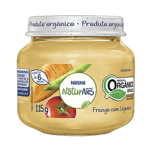 Papinha Naturnes Nestlé Orgânica Frango Com Legumes 115g