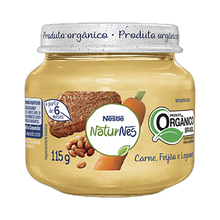 Papinha Naturnes Nestlé Orgânica Carne, Feijão e Legumes 115g