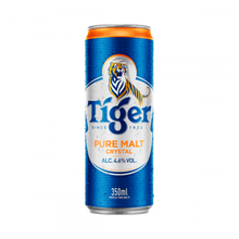 Cerveja Tiger Puremalt Crystal Lata 350ml