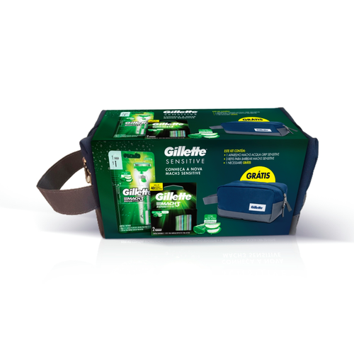 gillette kit bolsa
