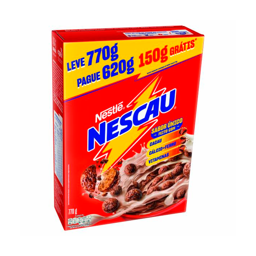 Cereal Matinal Nescau Leve 770g Pague 620g Supermercados Pague Menos