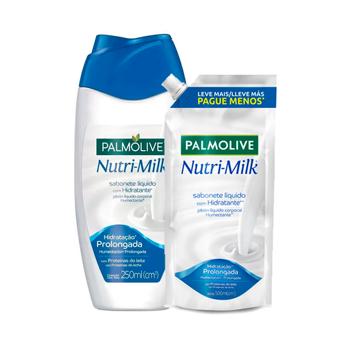 Sabonete Líquido Palmolive Nutri-Milk Hidratante com 250ml