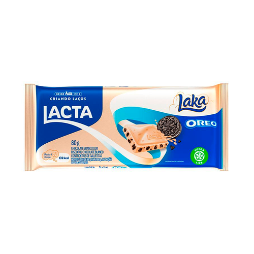Chocolate Lacta Laka & Oreo 80g