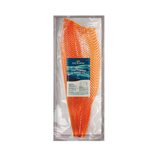 Filé de Salmão Oceani Com Pele Congelado 1,2kg | Supermercados Pague Menos