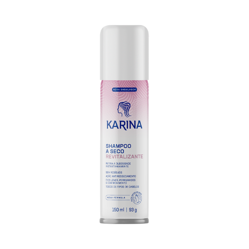 Shampoo A Seco Karina Revitalizante 150ml Supermercados Pague Menos