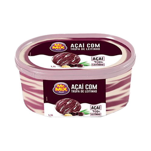 Açaí Mr Mix Com Trufa de Leitinho 500ml | Supermercados Pague Menos
