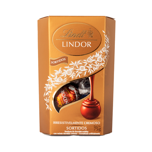 Chocolate Lindt Lindor Sortidos 75g