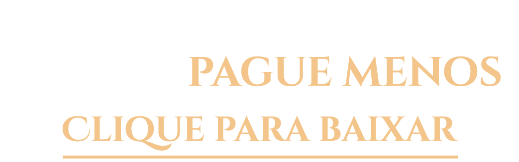 Texto promocional do aplicativo Pague Menos