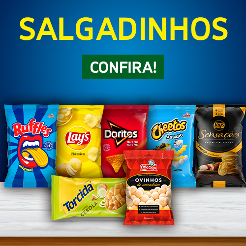 O cheetos azul é o melhor salgadinho que tem