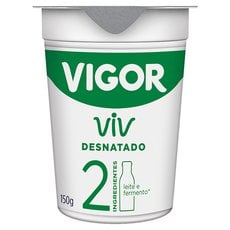 Iogurte Natural Vigor VIV G Desnatado Trimais